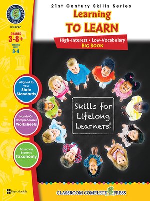 cover image of 21st Century Skills - Learning to Learn Big Book